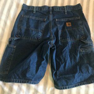 Men's Carhart Denim Carpenter Shorts